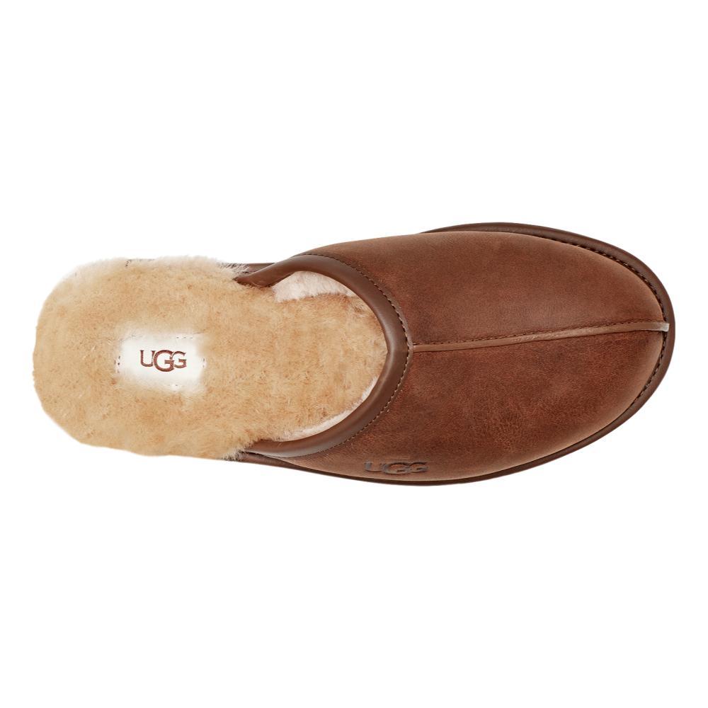 Ugg mens discount leather scuff slipper